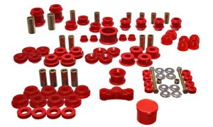 Acura Integra Bushing Kit - Energy Suspension - Hyper-Flex - Red - `94-`01 Acura Integra Bushing Kit - Energy Suspension - Hyper-Flex - Red - `94-`01